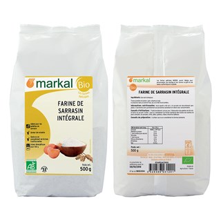 Markal Farine de sarrasin intégrale bio 500g - 1131